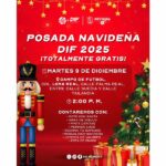 Posada navideña DIF-Reynosa llevará este martes alegría a familias de la colonia Loma Real