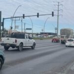 Reparó Servicios Públicos de Reynosa semáforo del parque industrial Moll