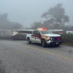 Tránsito Estatal atiende volcadura de tractocamión en la carretera Ocampo–Tula