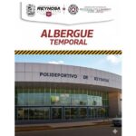 Habilitó Gobierno de Reynosa Albergue Temporal en el Polideportivo