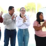 ALCALDESA CARMEN LILIA CANTUROSAS ENTREGA OBRAS VIALES QUE DIGNIFICAN ACCESOS Y MEJORAN LA MOVILIDAD EN VALLES DE ANÁHUAC
