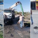 Realizó COMAPA acciones de limpieza y mantenimiento de la red sanitaria en la colonia Balcones de Alcalá