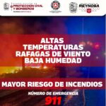 Exhorta Alcalde de Reynosa a evitar riesgos de incendio