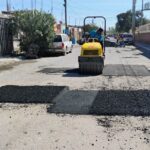 Intensifica Gobierno de Carlos Peña Ortiz labores de bacheo en Reynosa