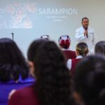 Ofrecen CETUM y Secretaría de Salud capacitación sobre sarampión