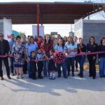 INAUGURA ALCALDESA CARMEN LILIA CANTUROSAS OBRAS DE INFRAESTRUCTURA EDUCATIVA EN COLONIA REFORMA URBANA 