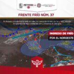 Colocará Frente Frío 37 los termómetros en mínimas de 9° a 16° Centígrados