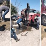 Realizó COMAPA limpieza y sondeo de drenaje sanitario en Balcones de Alcalá