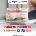 Facilita COMAPA Reynosa el pago del recibo en establecimientos comerciales