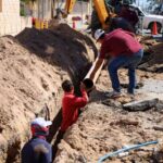 Rehabilita COMAPA red de drenaje sanitario en la Zona Centro