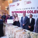 DIF NUEVO LAREDO CONSOLIDA POLÍTICA SOCIAL  CON 117 MATRIMONIOS EN CAMPAÑA DE BODAS COLECTIVAS 2026