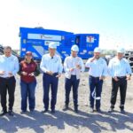 Pone en marcha Américo Villarreal planta trituradora de neumáticos en Matamoros