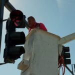 Reparó Gobierno de Reynosa semáforo de la carretera Monterrey-Matamoros