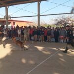 Con binomio canino antidrogas la Guardia Estatal refuerza la prevención en escuelas