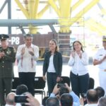 Acompaña Américo Villarreal a Claudia Sheinbaum en conmemoración de la Expropiación Petrolera