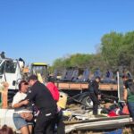 Guardia Estatal asiste en accidente con lesionados en la Carretera Federal 101