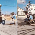 Realizó COMAPA mantenimiento a la red sanitaria en la colonia Benito Juárez