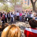 Colocaron jóvenes y Alcalde una Cápsula del Tiempo en la plaza principal de Reynosa