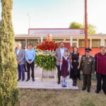 Conmemoró Alcalde Carlos Peña Ortiz 220 años del Natalicio de Benito Juárez con autoridades civiles y militares