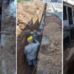 Inició COMAPA rehabilitación de drenaje sanitario en la colonia La Cañada