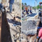 Reparó COMAPA descarga sanitaria en la colonia Voluntad y Trabajo