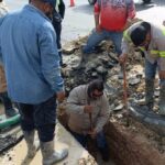 Reparó COMAPA fugas de agua potable en diversos sectores