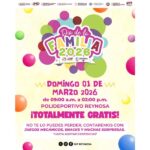 Celebran Carlos Peña Ortiz y Alejandra Yelitza Garza el Día de la Familia en el Polideportivo