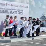 Guardia Estatal refuerza seguridad en Playa Bagdad con Operativo Semana Santa 2026