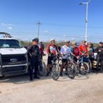 Guardia Estatal brindó acompañamiento y seguridad vial a atleta en iniciativa “Rodando X Tamaulipas”