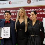 Celebran convenio de colaboración el Instituto de la Juventud y Congreso del Estado de Tamaulipas