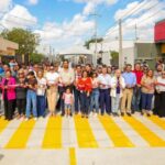 Inauguraron Alcalde y vecinos pavimentación hidráulica de la colonia Revolución Obrera