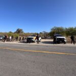 Brinda Guardia Estatal seguridad durante rodada ciclista en la carretera Tula–Ocampo