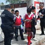 Refuerza Guardia Estatal de Género proximidad con niños y niñas en planteles de educación básica