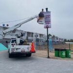 Brilla Reynosa con programa de mantenimiento del Alumbrado Público