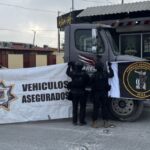 Guardia Estatal asegura tractocamión utilizado para dañar sistema de videovigilancia en Reynosa