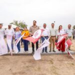 Pusieron en marcha Carlos Peña Ortiz y familias de La Joya, construcción de Cancha de Futbol
