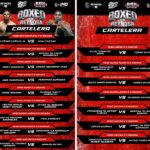 Cartelera completa de peleas del próximo 25 de abril en Reynosa