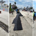 Rehabilita COMAPA vialidad tras obra sanitaria en la colonia Prolongación Longoria