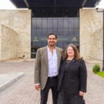 Recibió Carlos Peña Ortiz a la Cónsul estadounidense Mary Virginia Hantsch