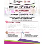 Invita DIF-Reynosa a brigada en Balcones de Alcalá