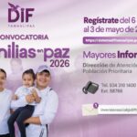 DIF Tamaulipas mantiene abierta la convocatoria “Familias en Paz 2026”