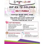 Llevará DIF-Reynosa brigada de servicios gratuitos a Fuentes del Valle