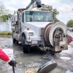 Reparó COMAPA derrame de drenaje en Integración Familiar