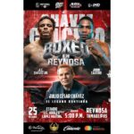 Listo el escenario para la pelea de Julio César Chávez Jr VS Jhon Caicedo