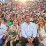 Presentó Carlos Peña Ortiz el Show de Luli Pampín ante más de 15 Mil personas por el Día del Niño 2026