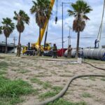 Atiende Protección Civil y Bomberos emergencia en bulevar Hidalgo y libramiento a Monterrey