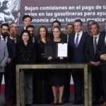 Sheinbaum anuncia acuerdo con bancos; van por reducir comisiones en pago de gasolina