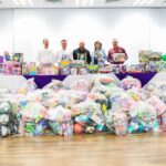 Entrega secretario general de Gobierno donativos de la colecta DIFTON 2026 en vísperas del Día de la Niña y el Niño