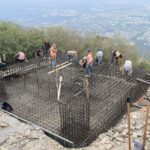 Avanza construcción de asta bandera monumental en Ciudad Victoria