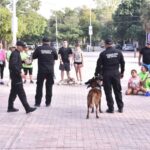 Con más de tres mil acciones operativas y de proximidad, el Agrupamiento Canino de la Guardia Estatal fortalece la prevención y combate al delito en Tamaulipas